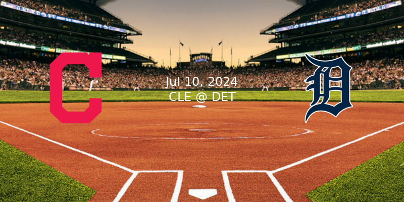 Read the Boxscore for Guardians vs Tigers - (Wednesday July 10th, 2024 ...