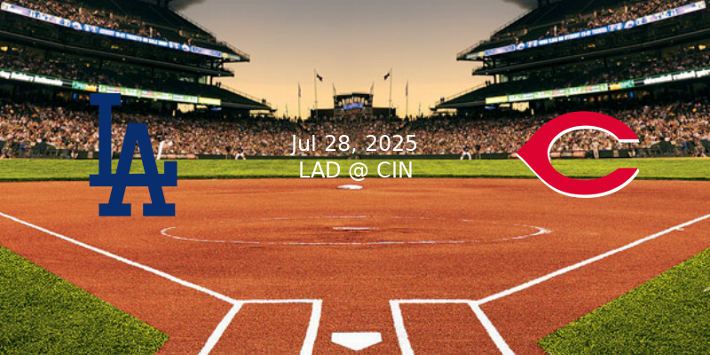 Learn About Player Prop Odds Breakdown For Dodgers Vs Reds Monday 20250728 Cin Lad